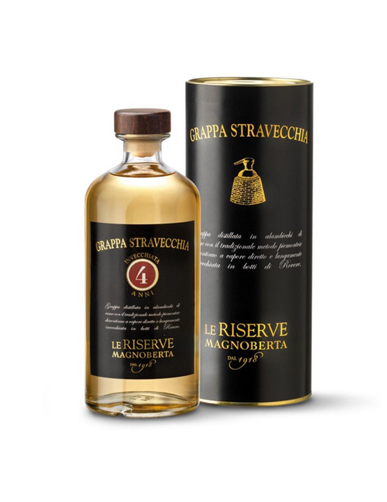 Grappa Stravecchia 4 Years Reserves - Magnoberta Distillery