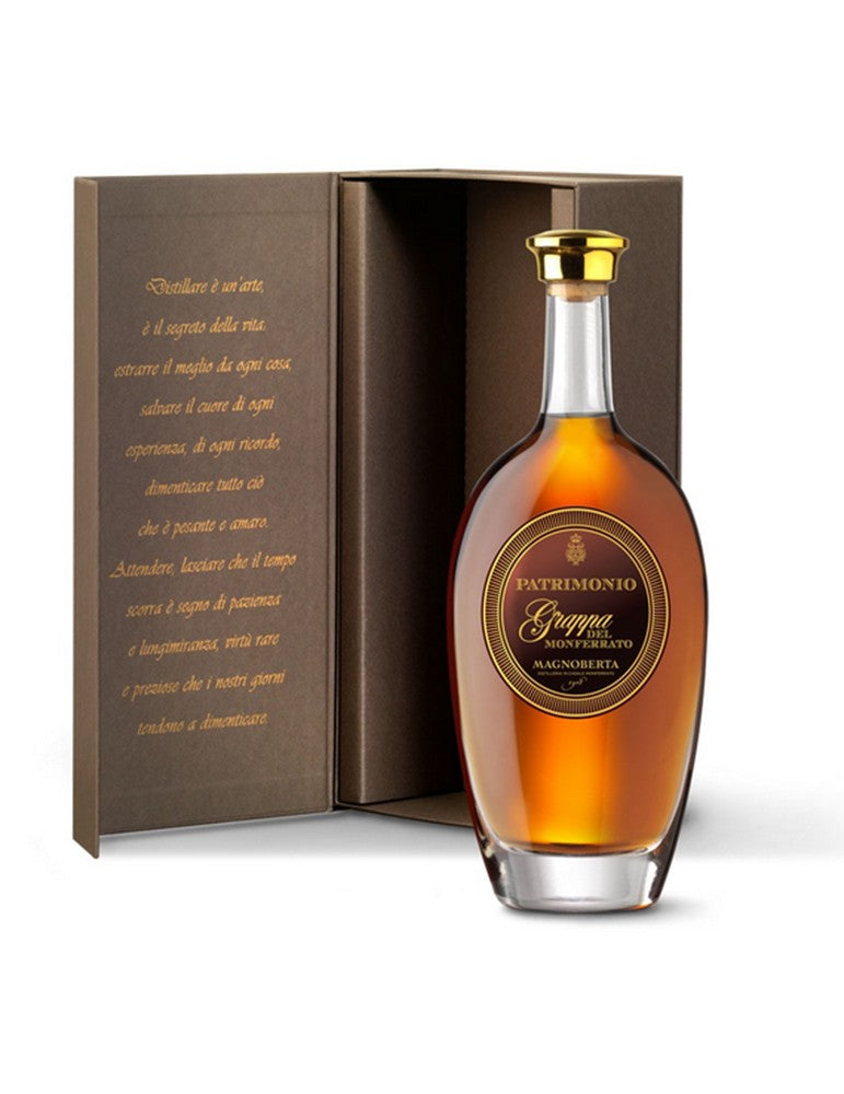 Grappa del Monferrato Invecchiata 20 Anni Patrimonio - Distilleria Magnoberta
