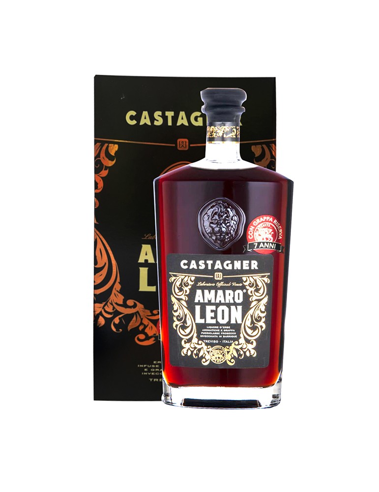 Amaro Leon avec Grappa Riserva 7 Ans - Castagner