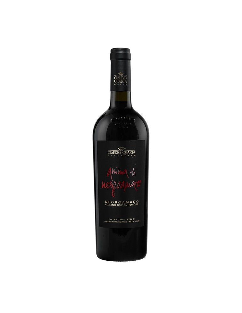 Negroamaro Lizzano DOP Superiore Soul of Negroamaro 2018 - Claudio Quarta