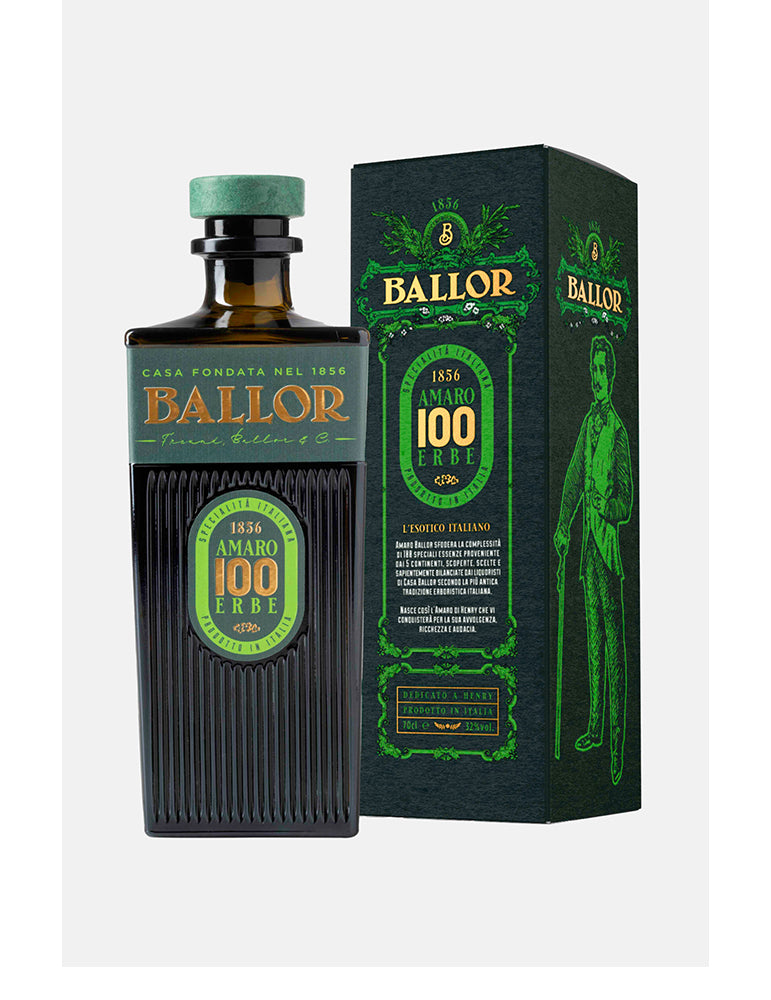 Amaro 100 Erbe Ballor 1856 - Bonollo 1908