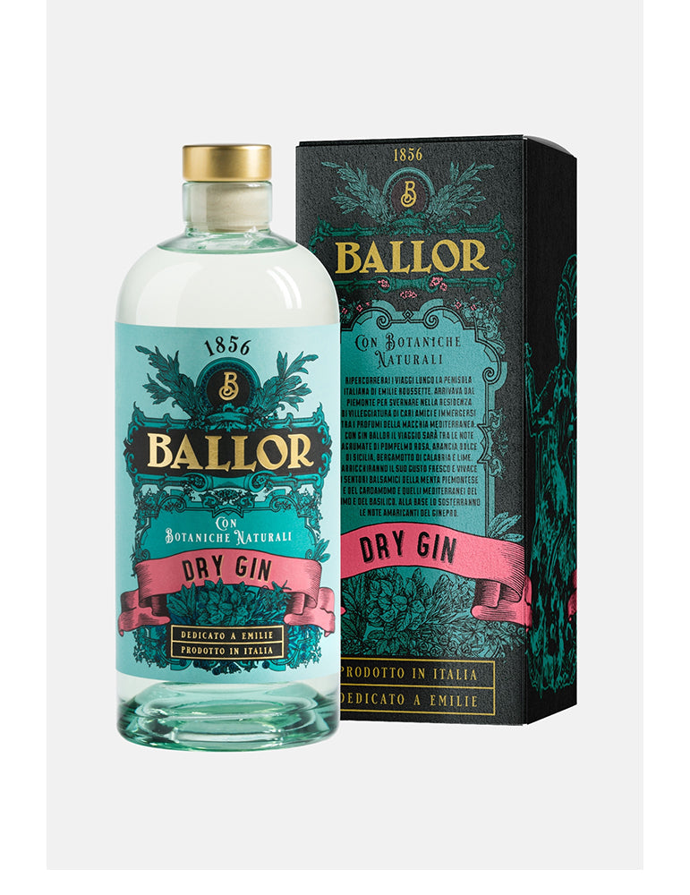 Dry Gin Ballor 1856 - Bonollo 1908
