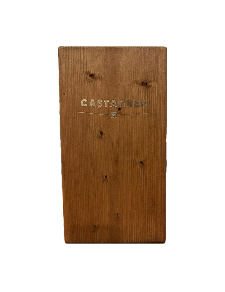 Grappa Amarone Leon 18 Mesi 0,70l Cassettina Legno - Castagner
