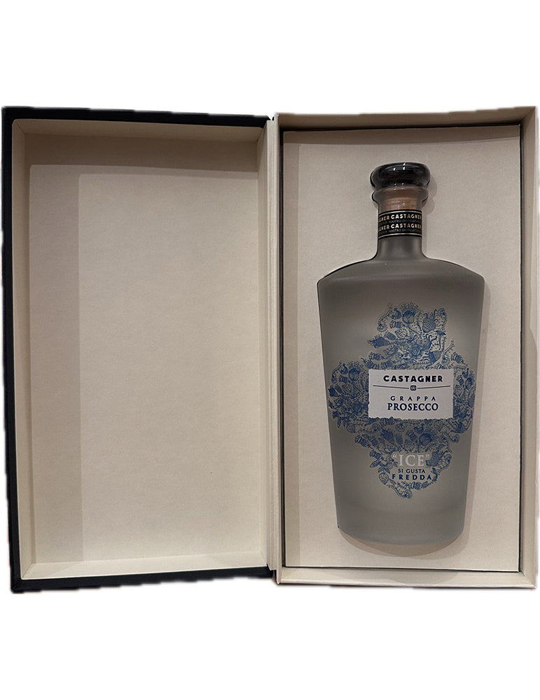 Grappa Prosecco "ICE" 0.70l Cardboard Box - Castagner