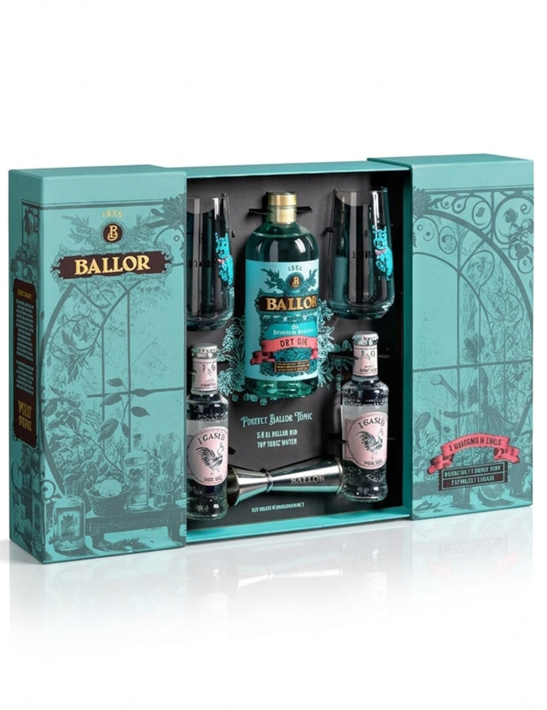 Dry Gin Ballor 1856 Il Giardino di Emilie - Bonollo 1908