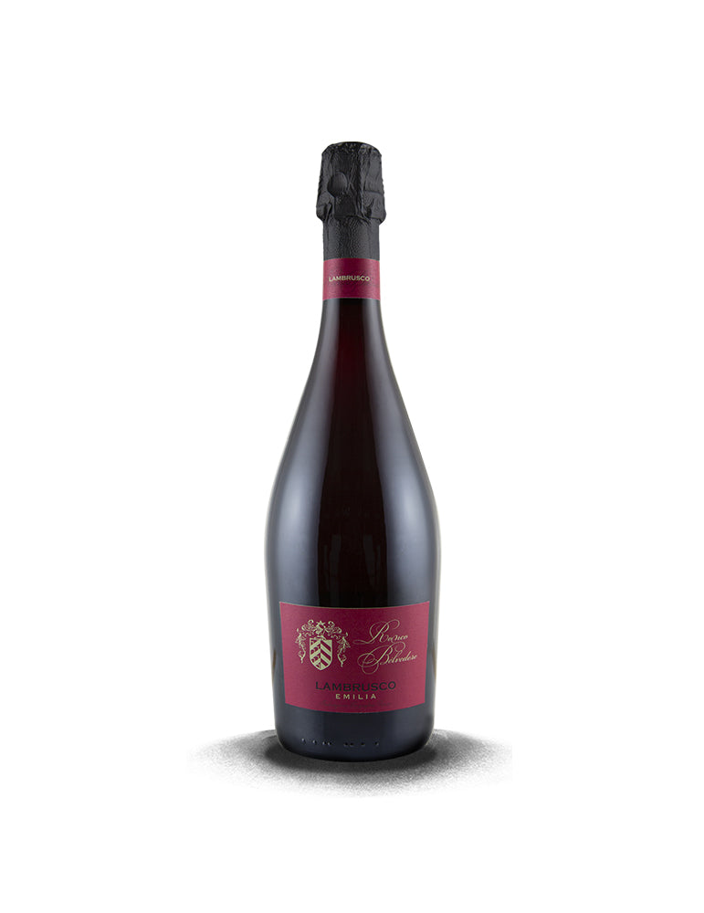 Lambrusco IGT Emilia Vino Frizzante Secco - Rocco Belvedere