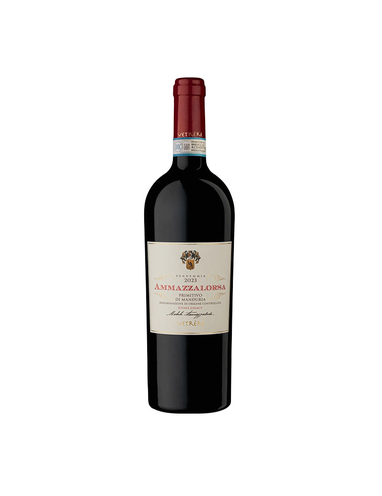 Primitivo di Manduria DOC 2023 Ammazzalorsa - Vetrere